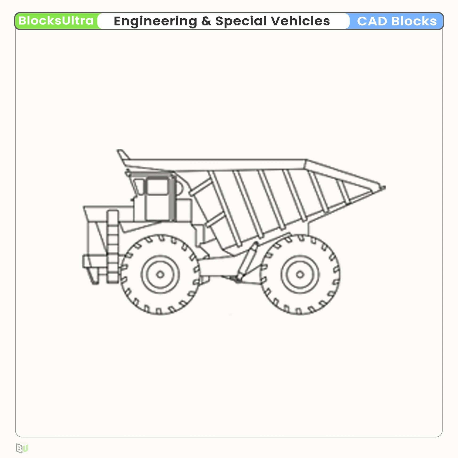 Ambulance and special vehicle CAD blocks with clean linework
