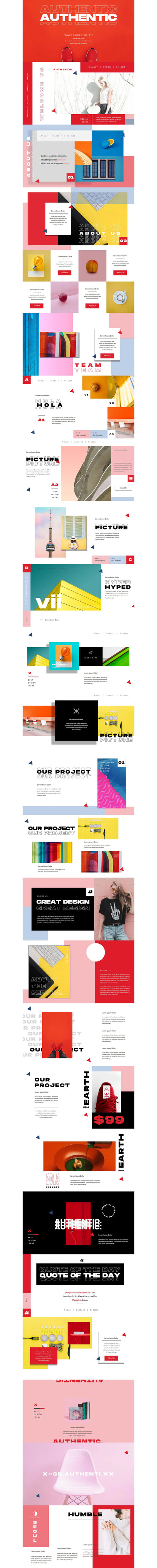 Team introduction slide featuring photo placeholders and color overlays