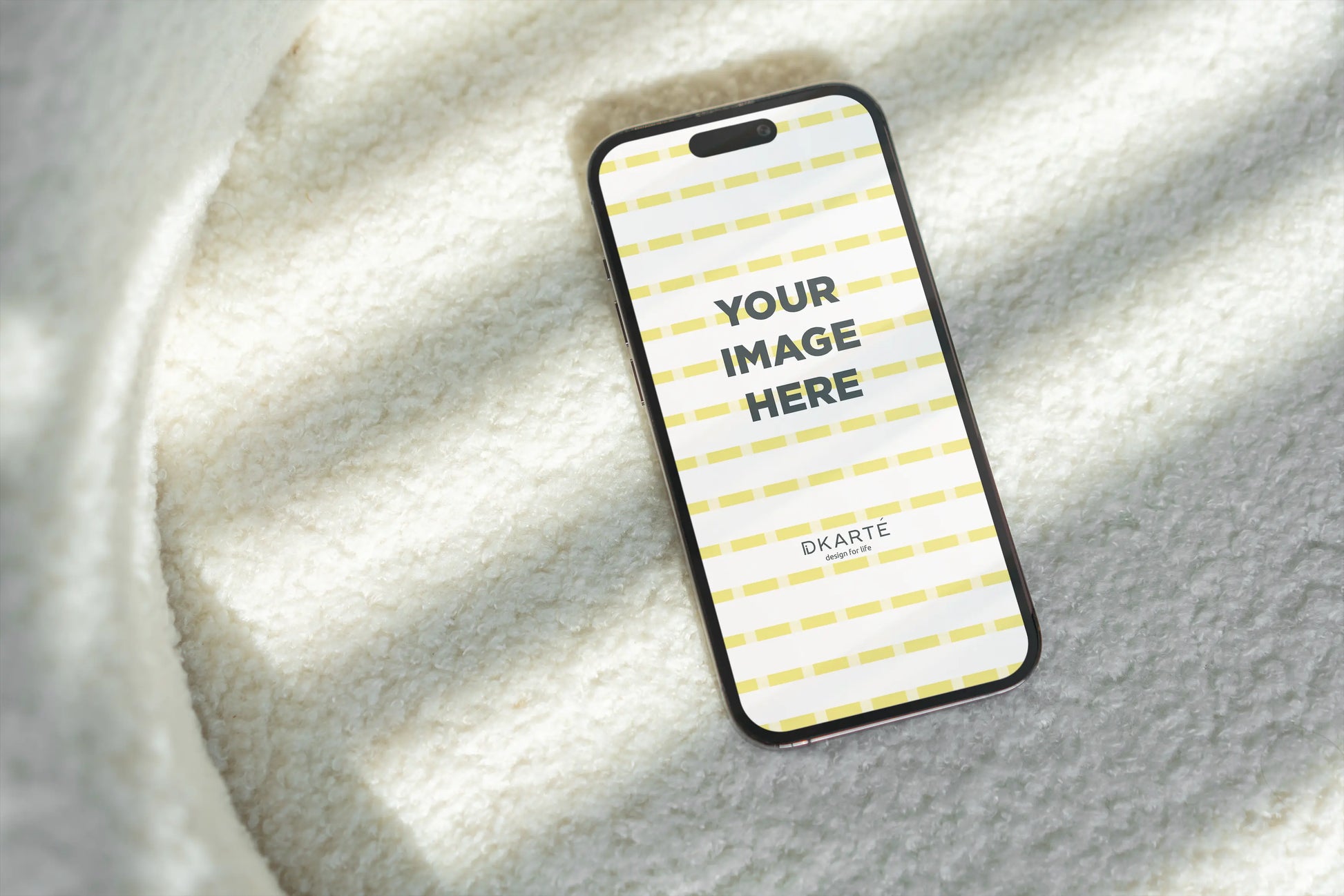 Apple MacBook PSD mockup with natural shadow overlay