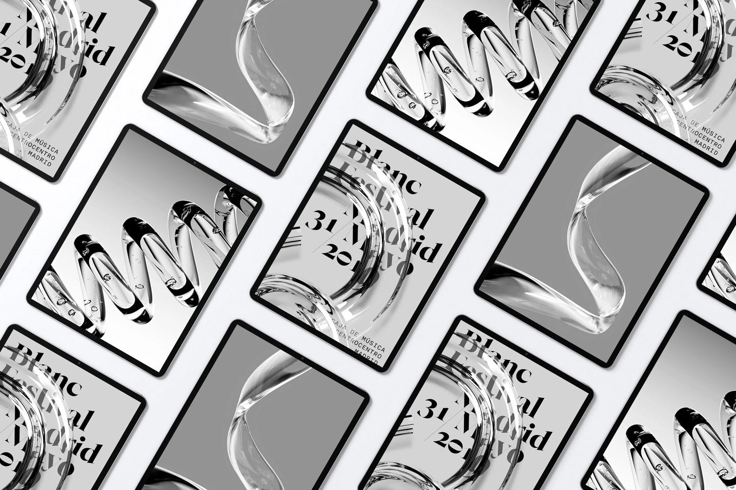 Floating tablet PSD mockup with minimal modern shadows