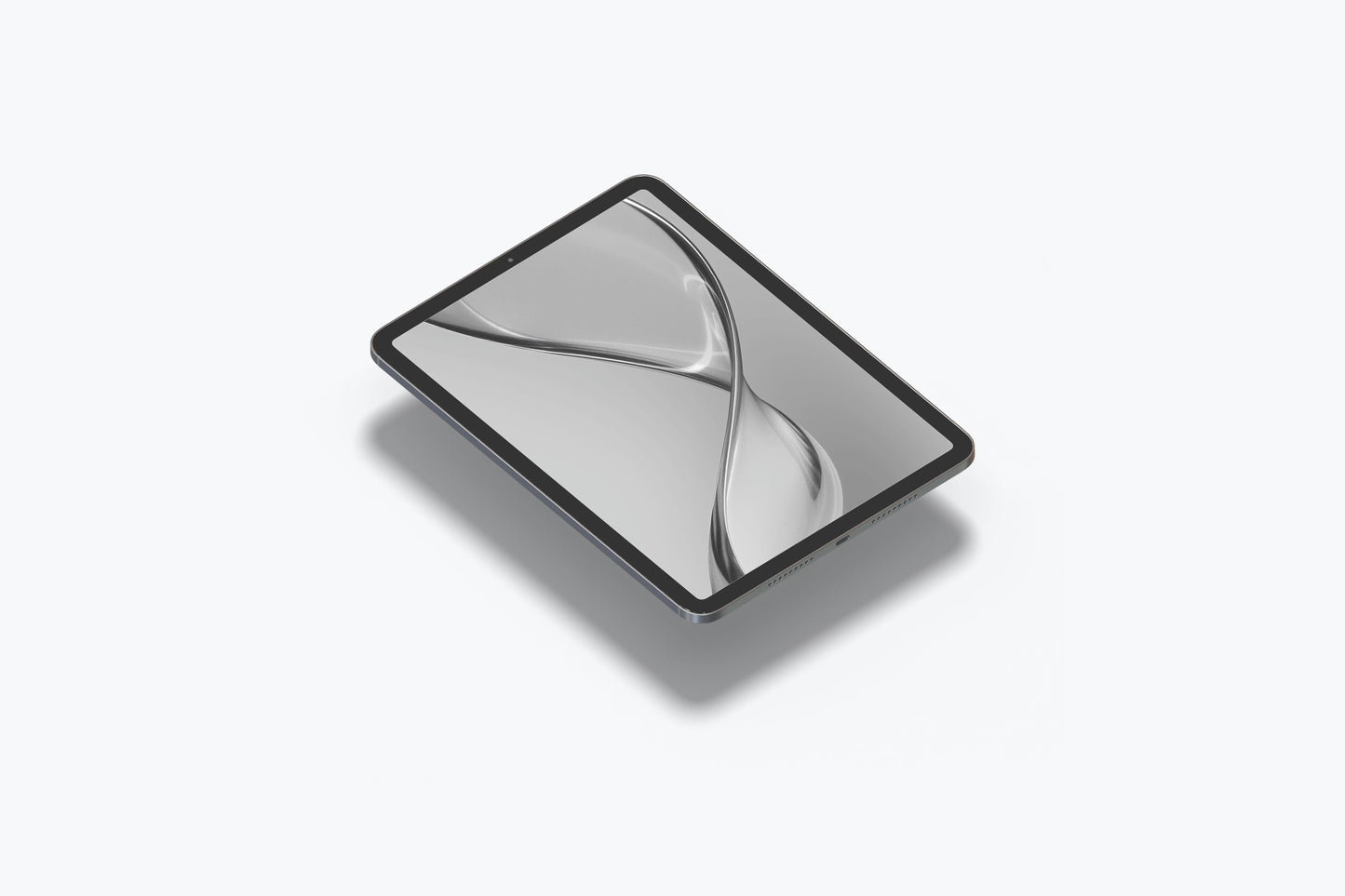 Tablet PSD mockup for professional UI presentation